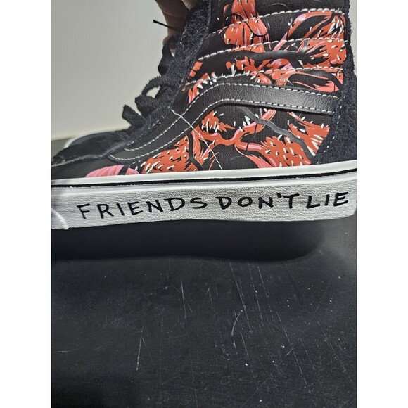 New Vans X Stranger Things SK8-Hi Reissue Shoes Men's Size 9 Friends Dont Lie - Picture 9 of 10